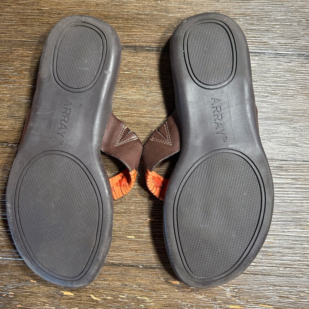 Array boho leather sandals size 8 narrow - Picture 8 of 8